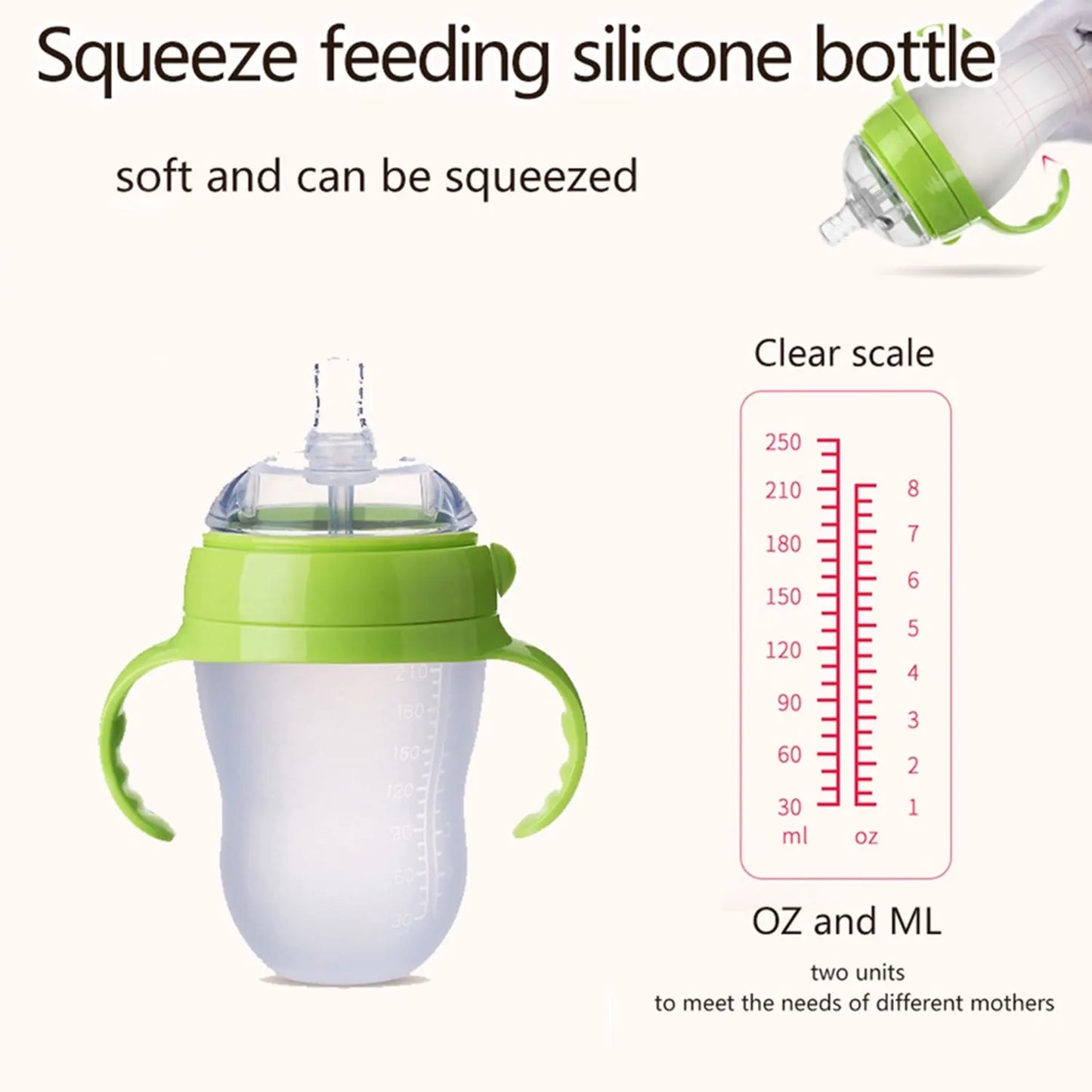 Silicone Infant Bottle